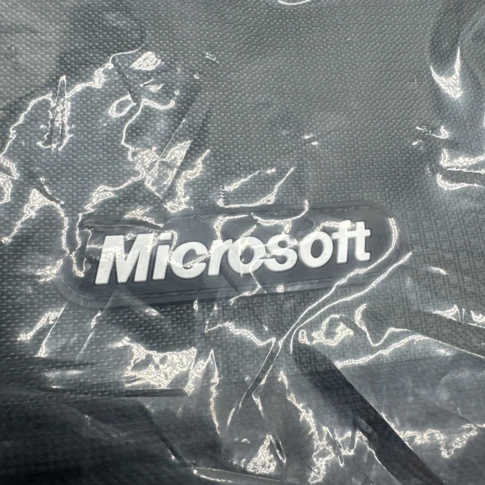 Vintage New 2000s Microsoft Windows Laptop Messenger Bag Black Computer Case